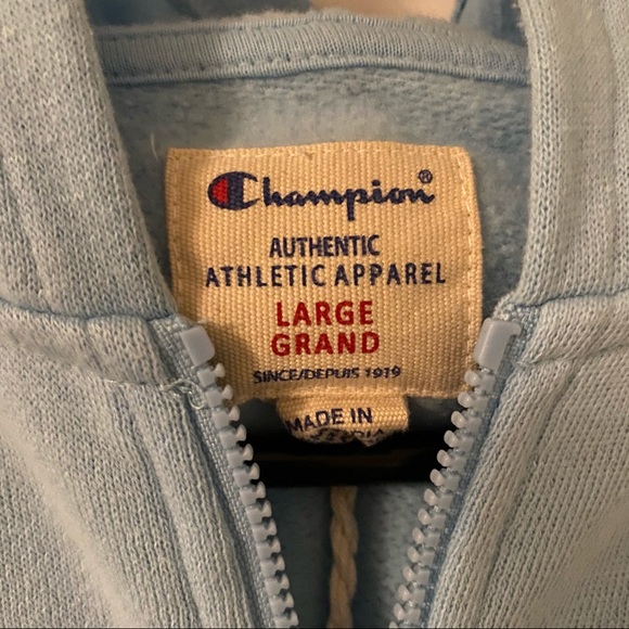 Champion Zip Up Hoodie - Picture 3 of 4